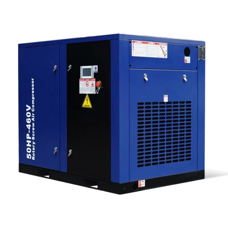219CFM Rotary Screw Air Compressor – 50HP, 125 PSI, 460V 3-Phase